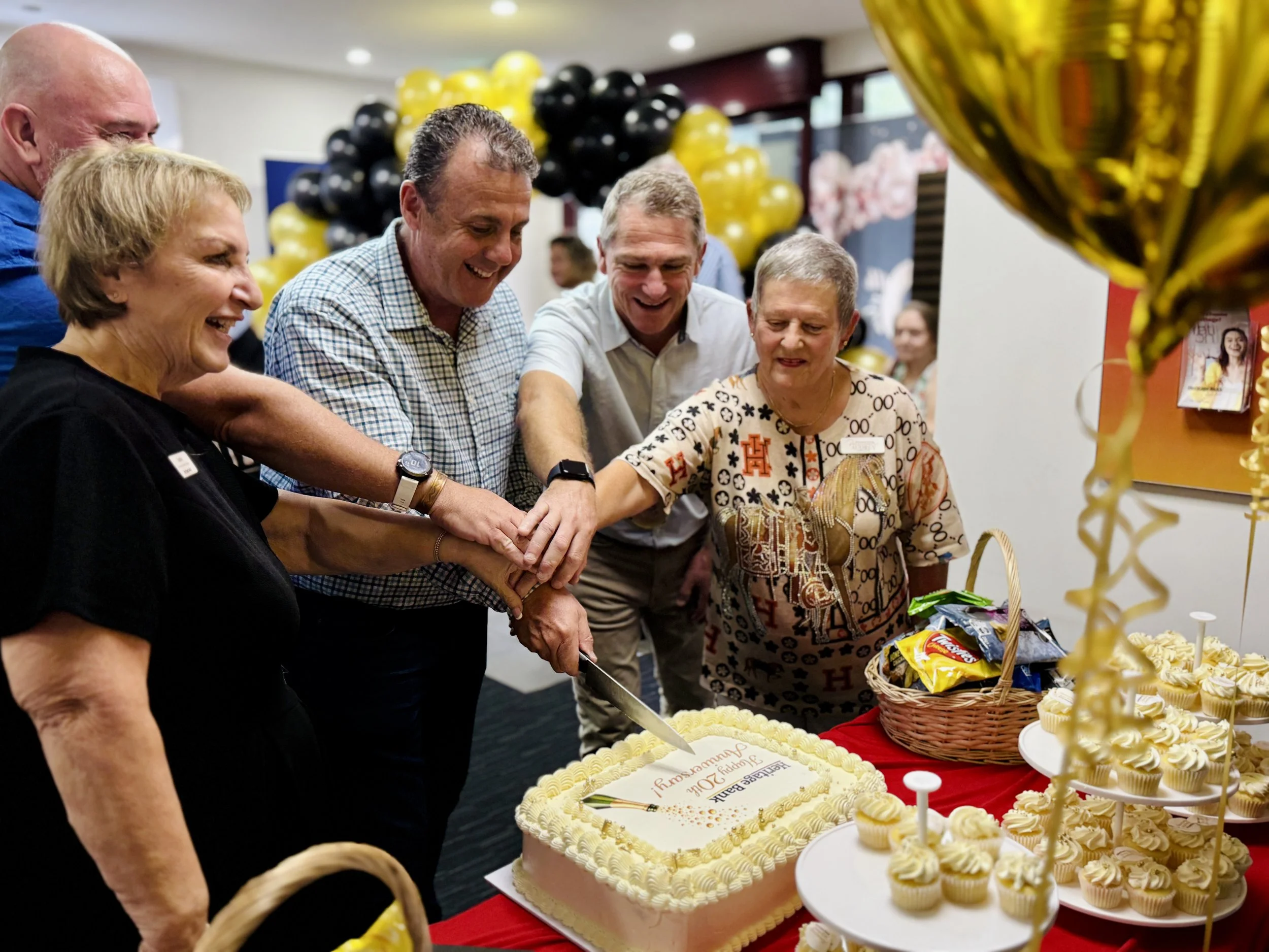 Bank celebrates 20 years &amp; $12 million milestone