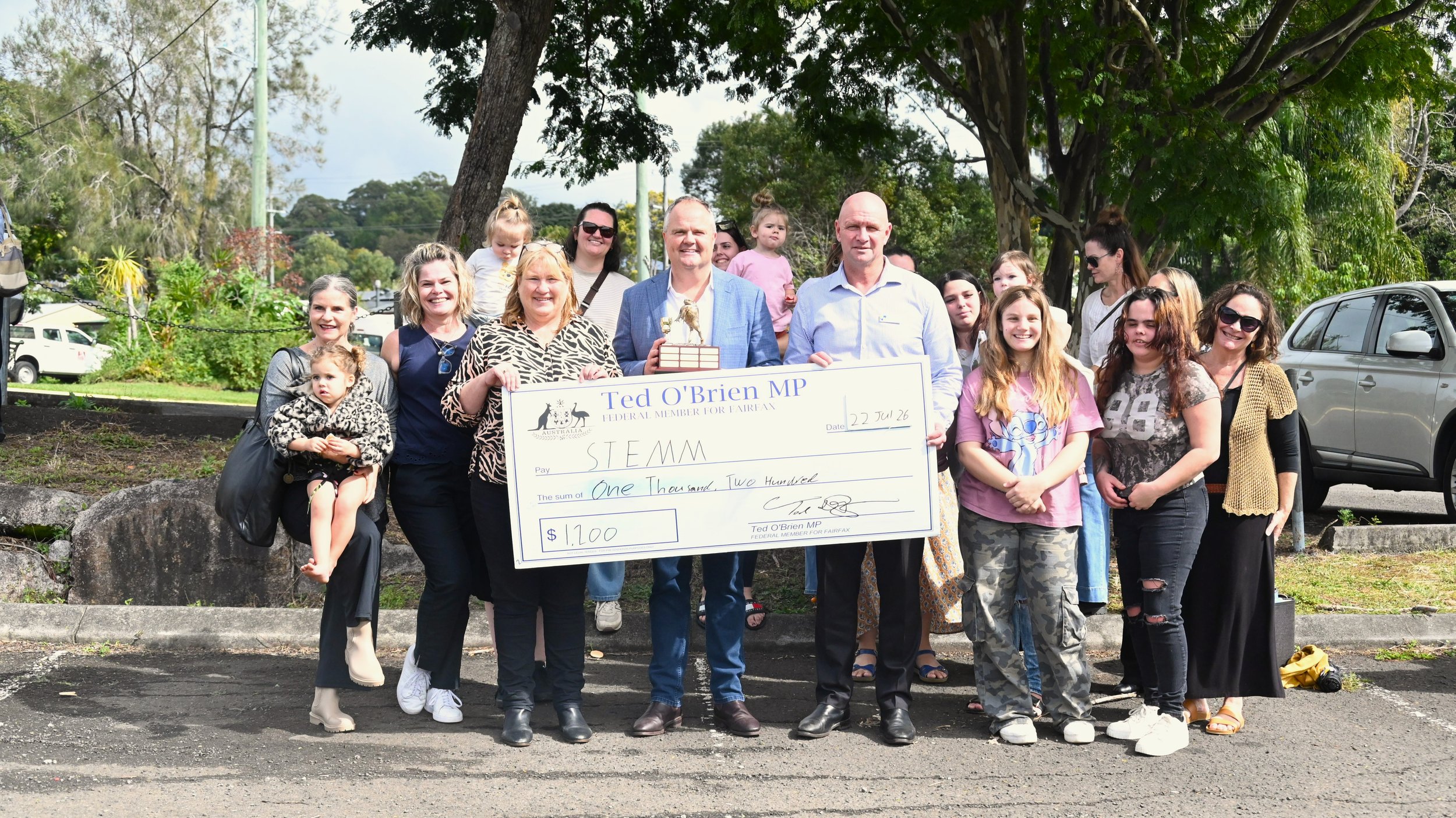 Toad race raises $1200 to help young mums stay at school