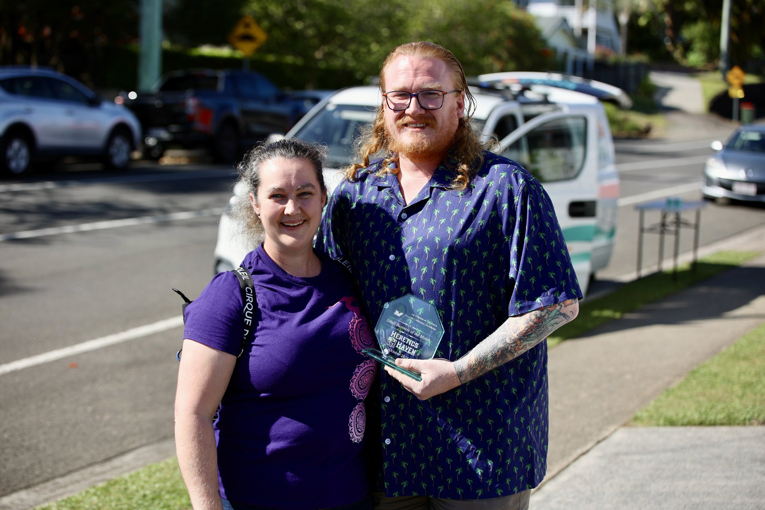 Heretics Haven owners recognised for creating a place to belong