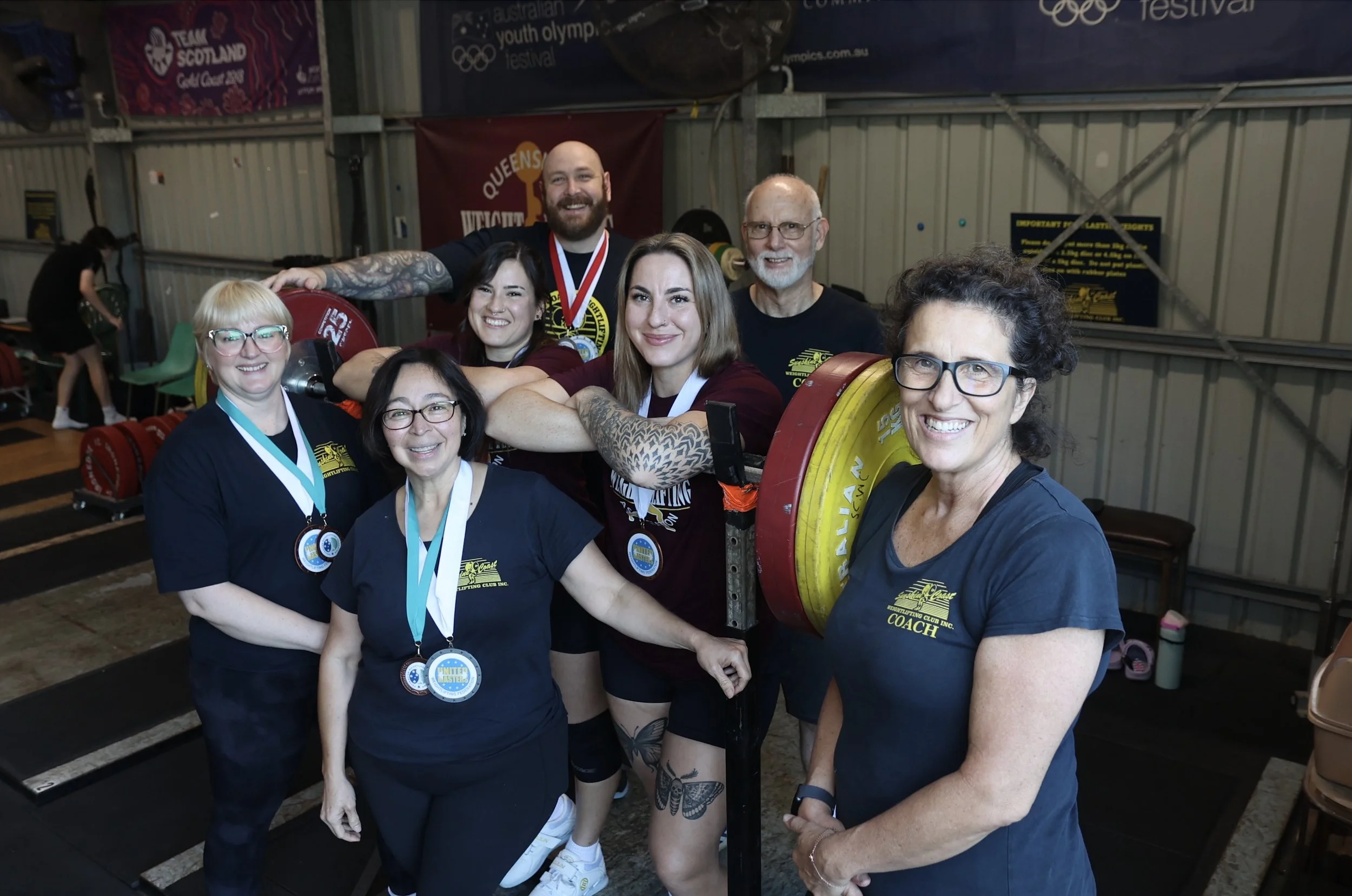 Nambour-based lifters shine on national and world stages