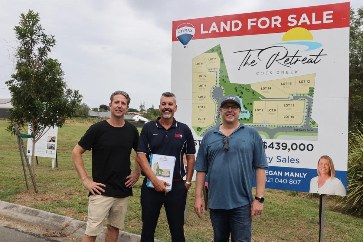 Nambour RE/MAX launch boutique land release in Coes Creek — The