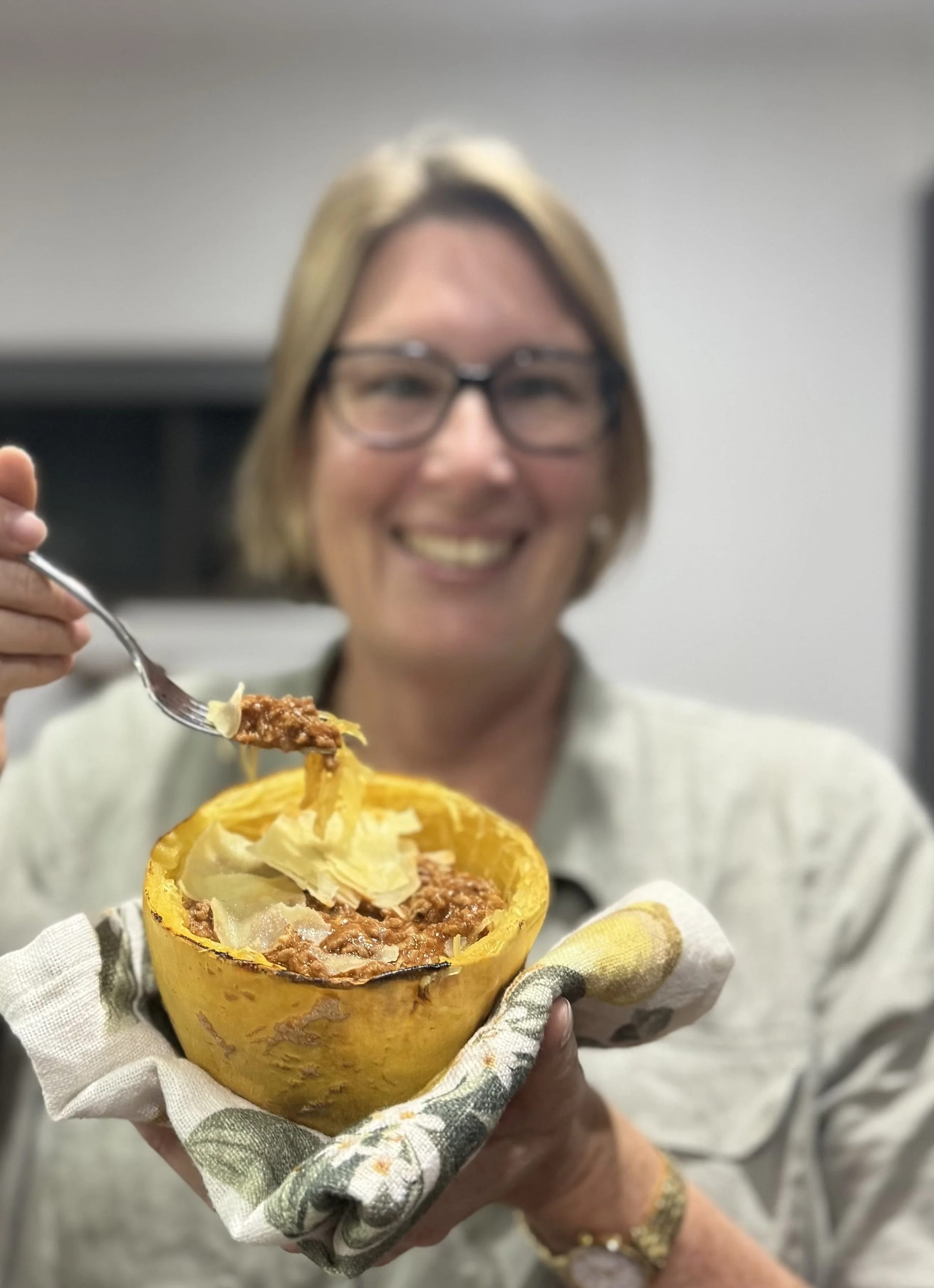 Spaghetti squash surprise wins over cautious cook