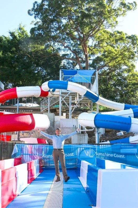 New water slide taking shape at Nambour pool — The Sunshine Valley Gazette