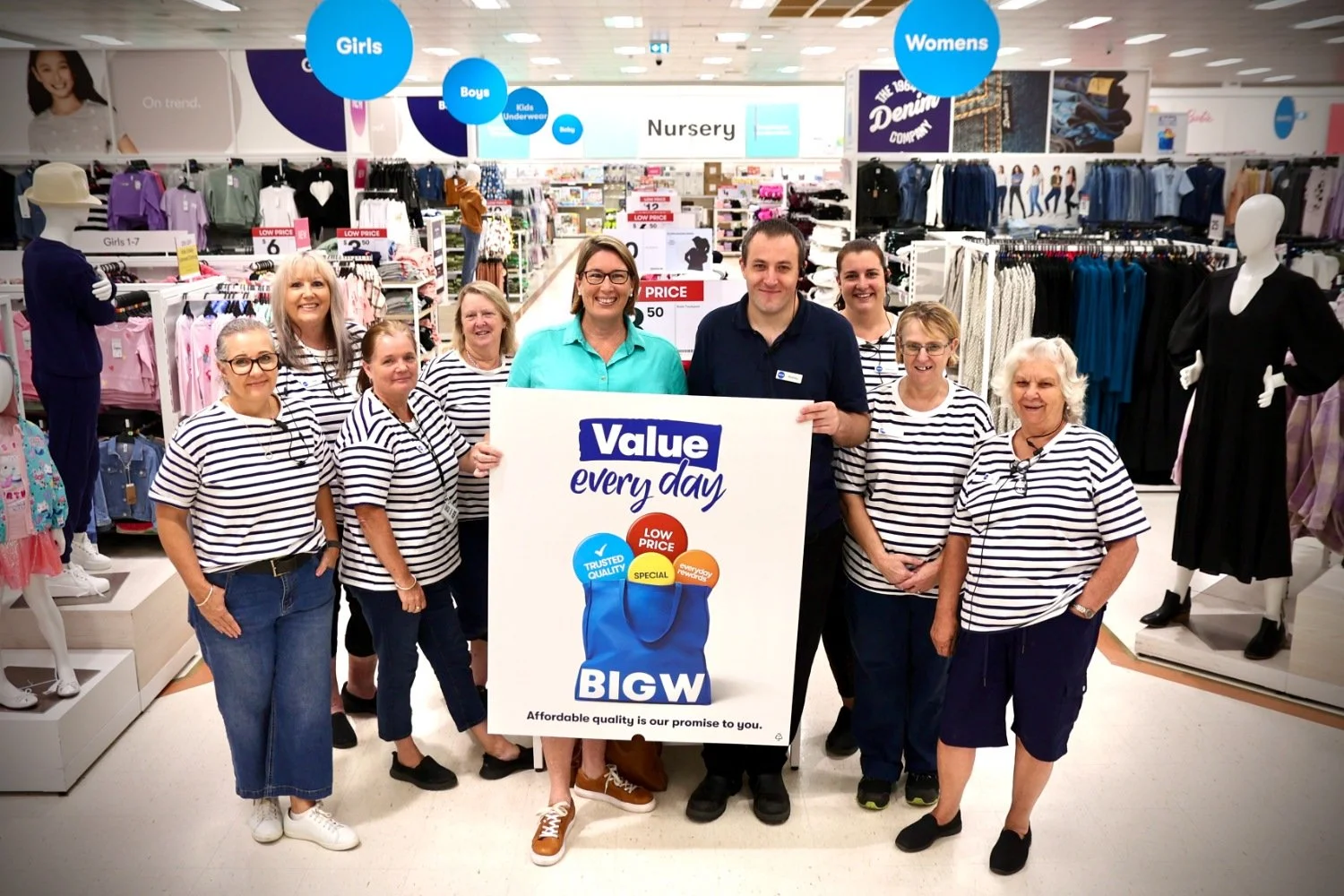 Staff celebrate 20 Years of Big W in Nambour — The Sunshine Valley Gazette