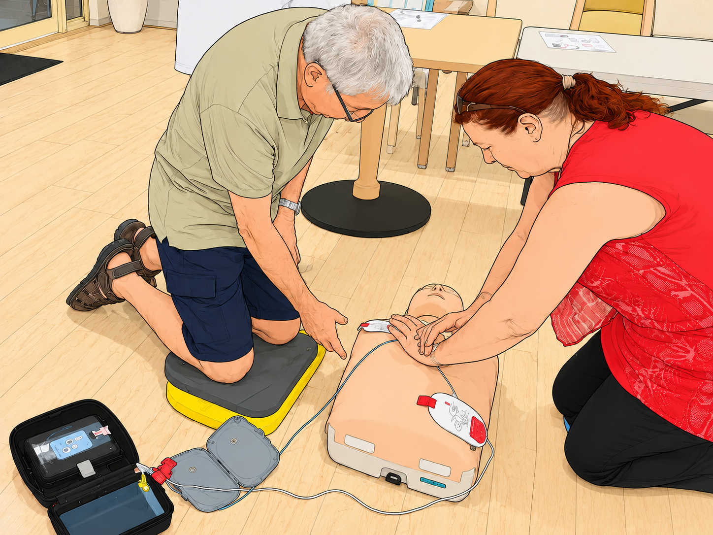 One day could save a life – Grey Medallion