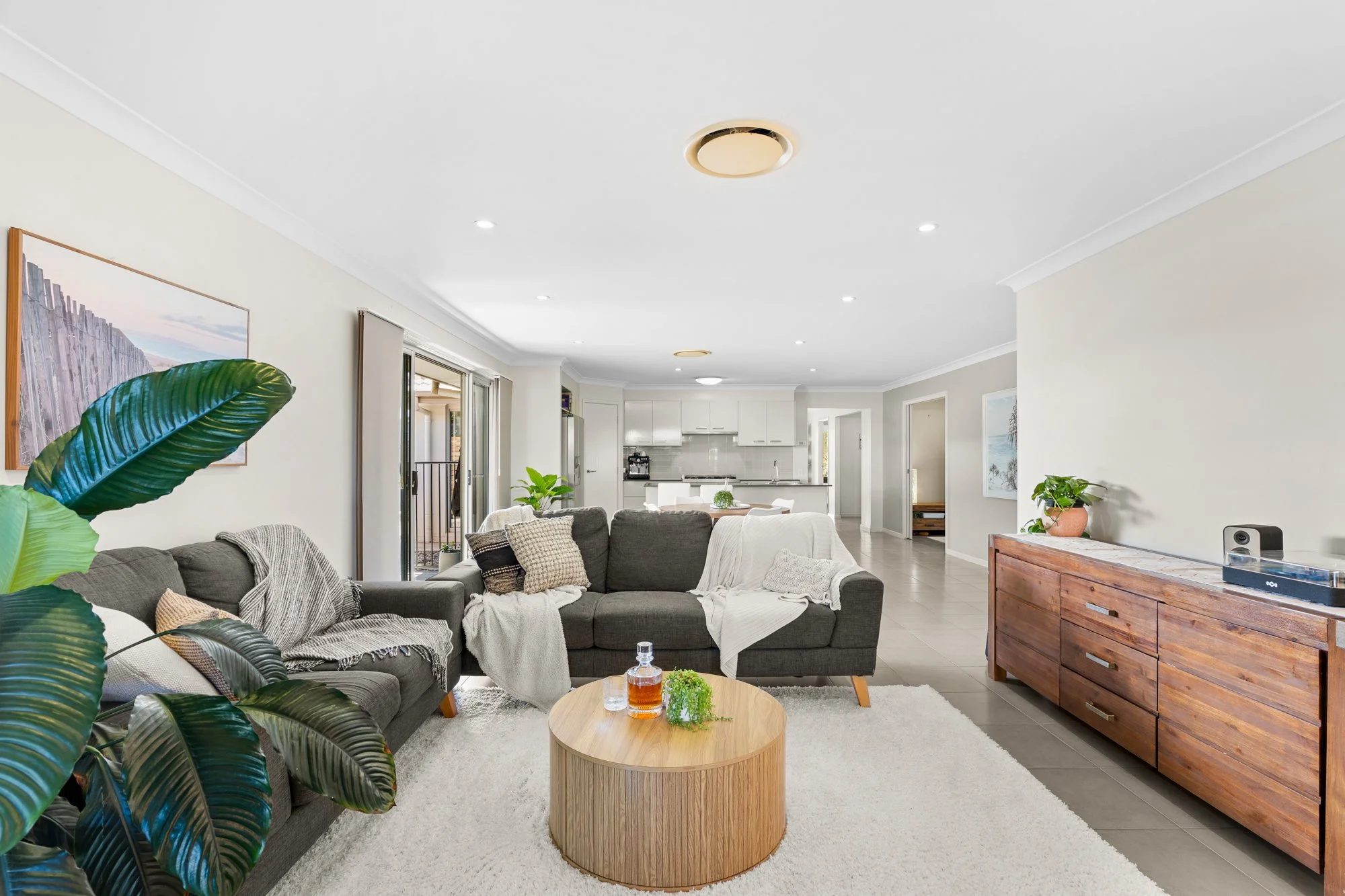 Family living with plenty of space and room for the toys