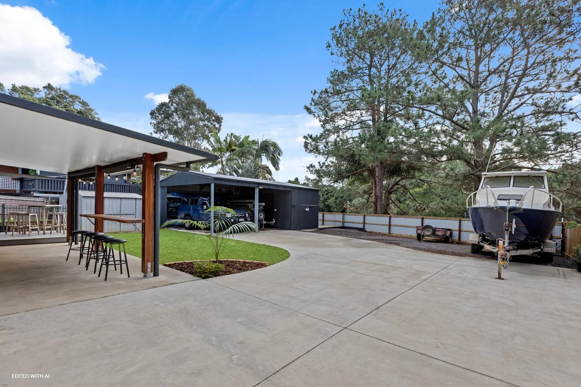 Tastefully renovated with room for all the lifestyle toys