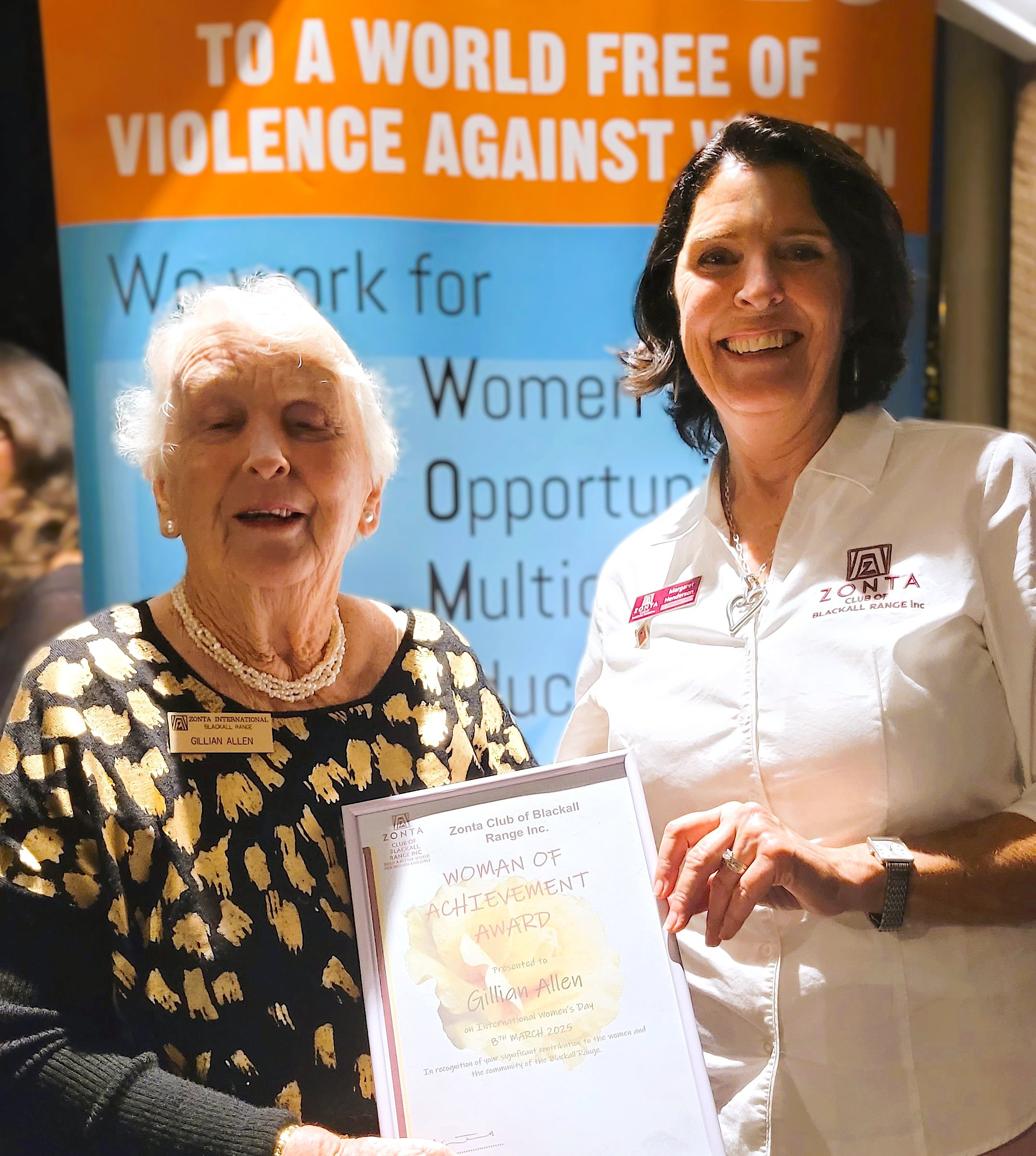 Zonta’s Woman of Achievement 2025