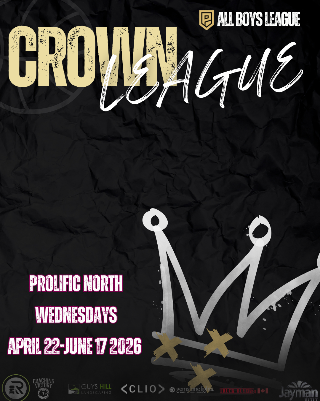 Crown League Registration