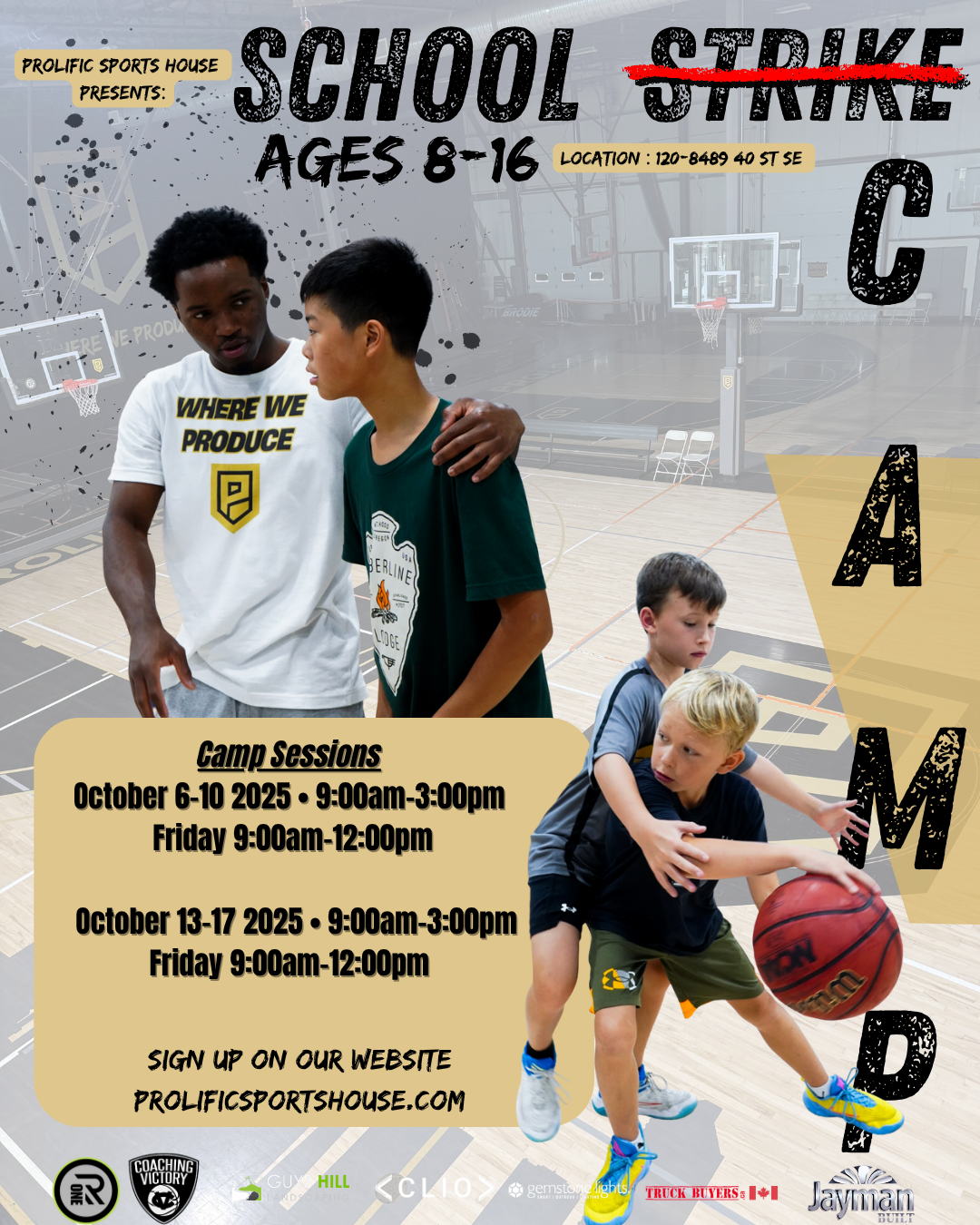 POP UP SKILLS CAMP - STRIKE WEEK 1