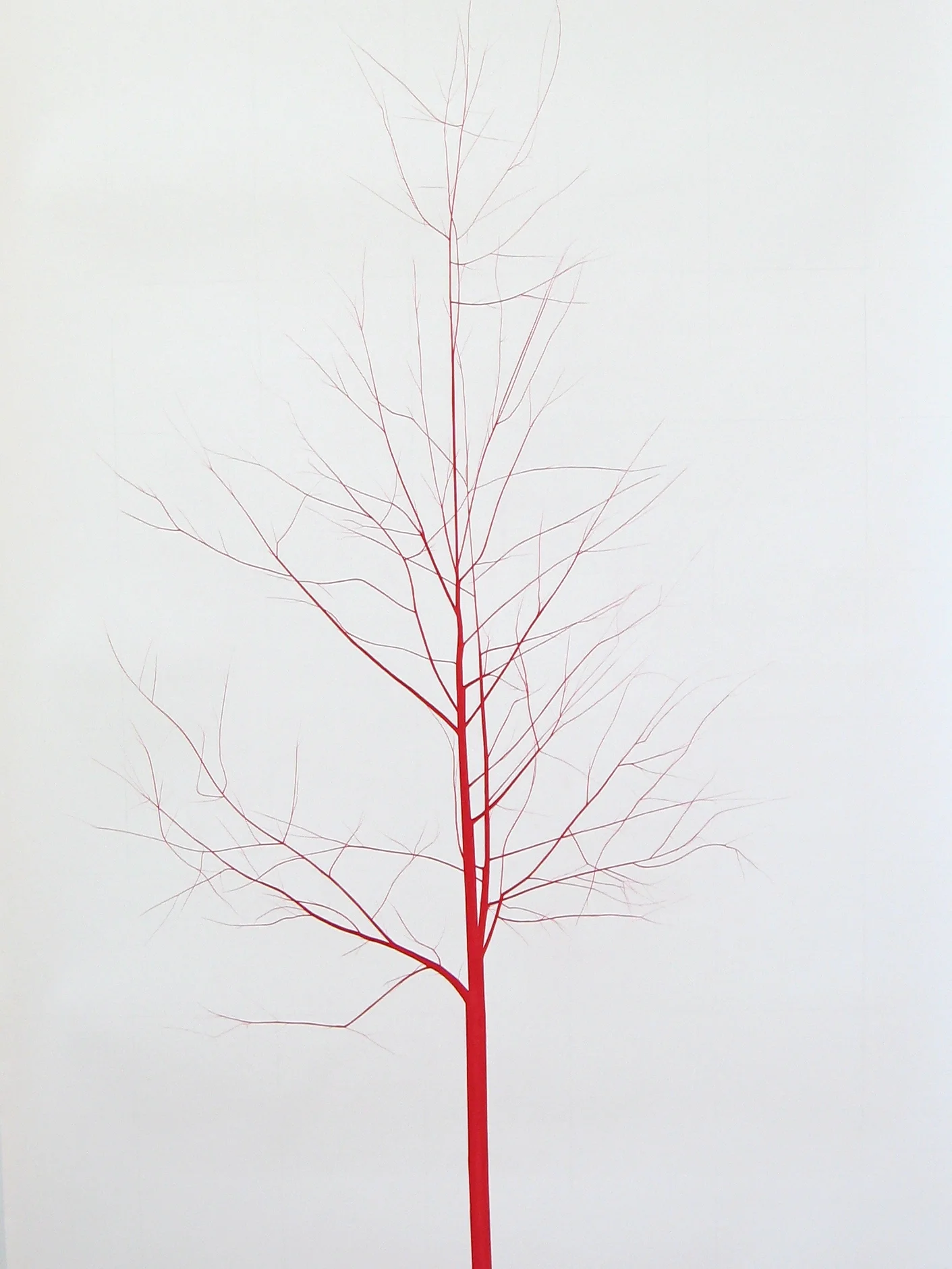 tree 210x130cm pencil on paper