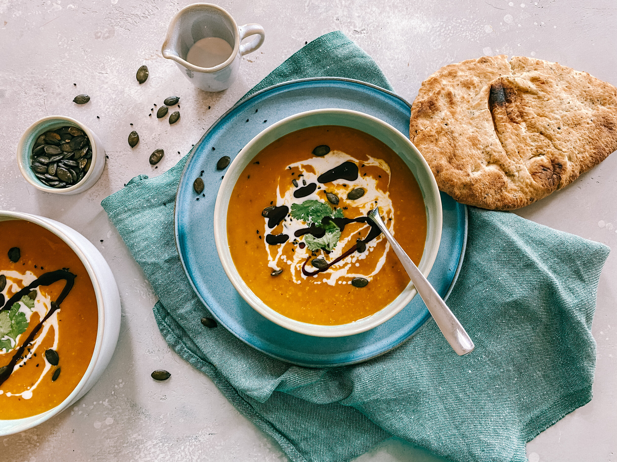 Protein-Rich Pumpkin Soup
