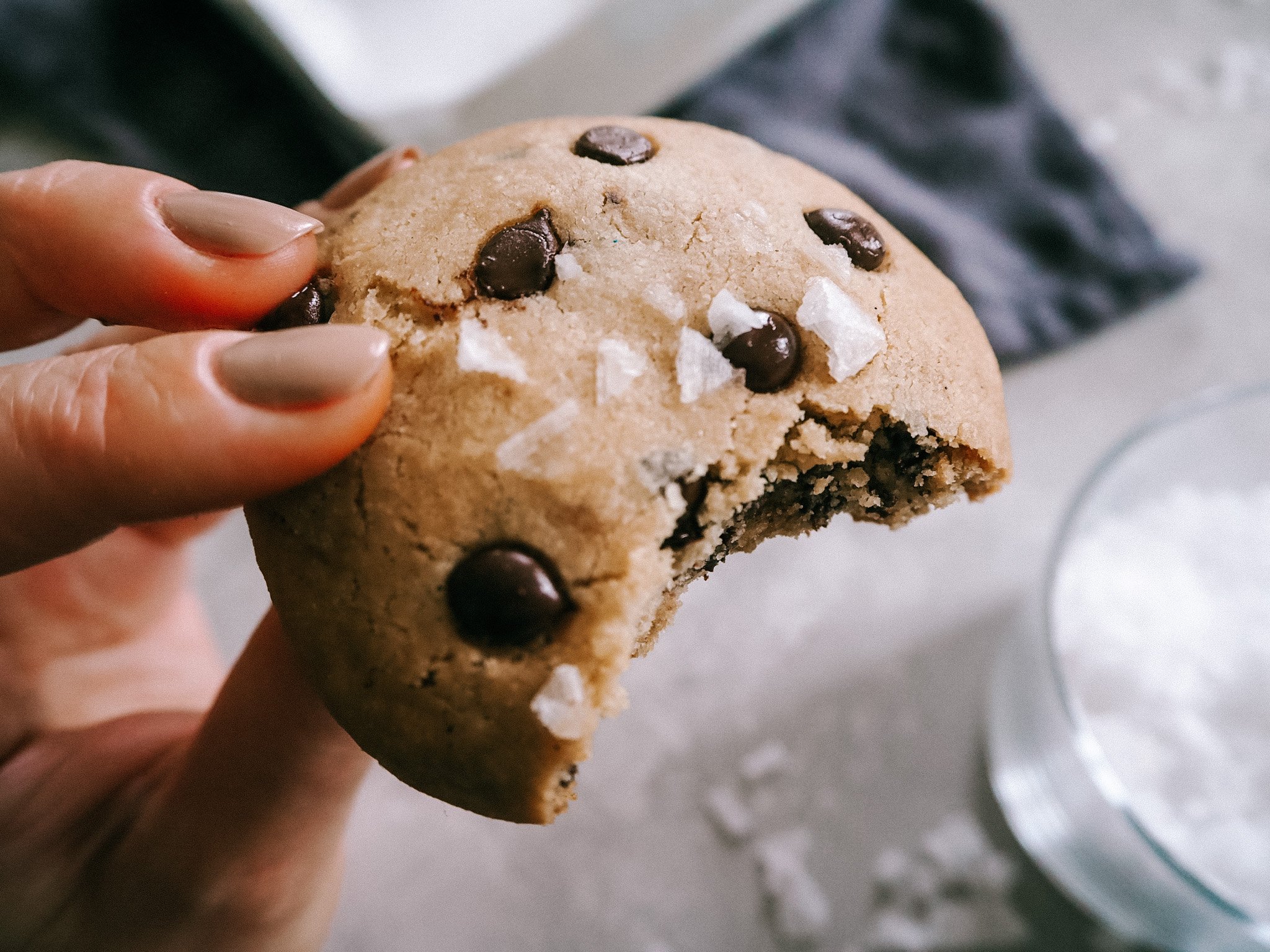 Vegan Chocolate Chip Cookies