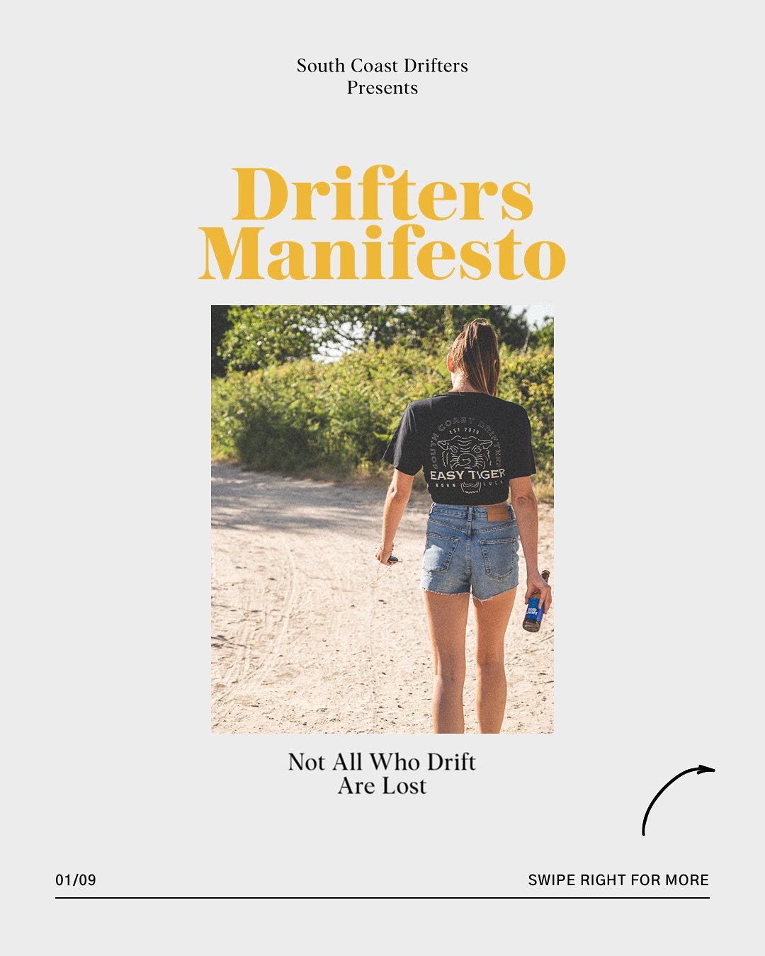 This is our manifesto.
A reminder of who we are

⸻

Here&rsquo;s to the dreamers.
The drifters. The course correctors.
Those who chart their own path.
Who set their compass by passion, not convention.

They don&rsquo;t follow; they lead.
Driven by di