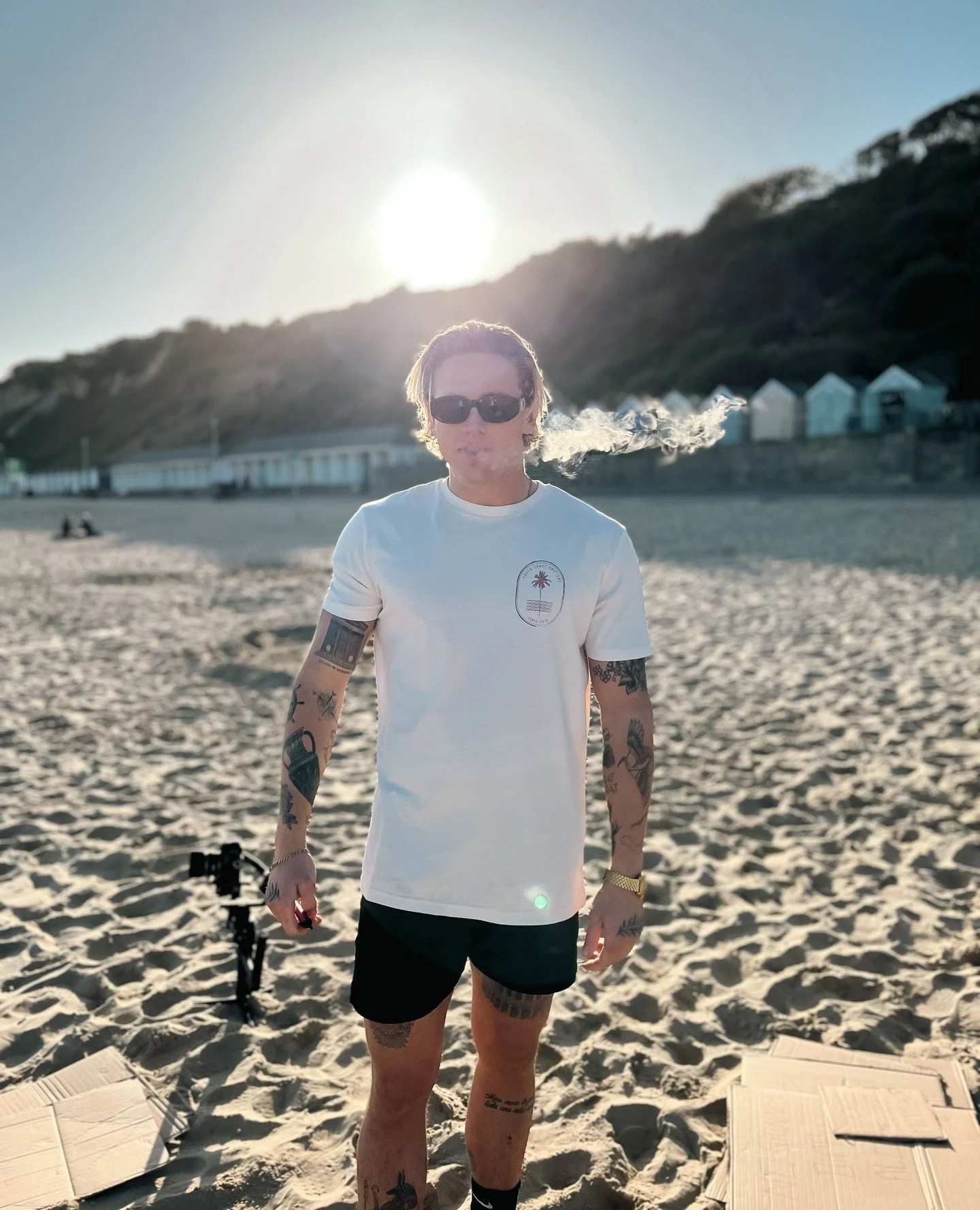 Classic and best seller 🌴⁠
⁠
Palm Vintage White T-Shirt