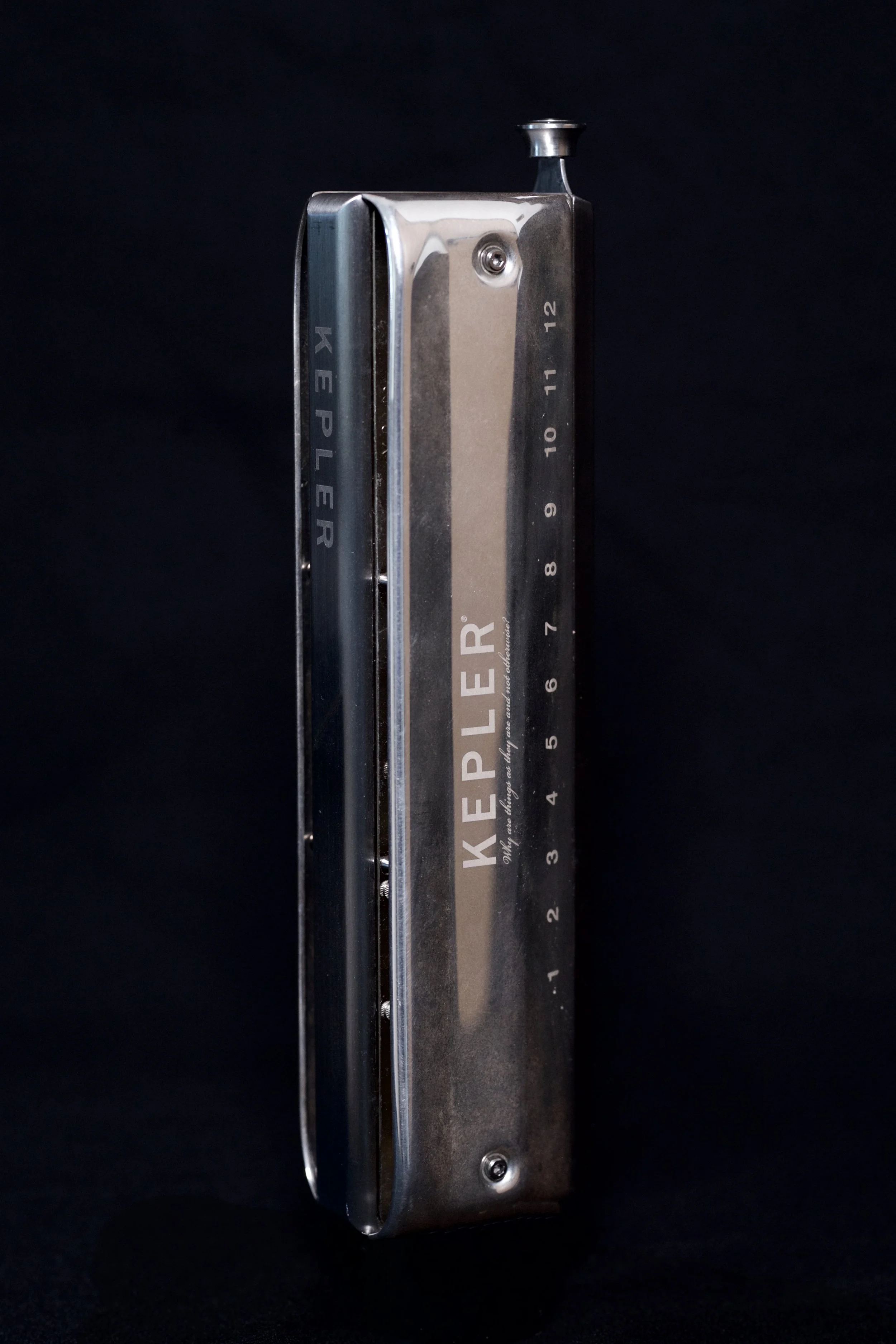 KEPLER 14 Chromatic Harmonica - SVP Comb with Silver Cover