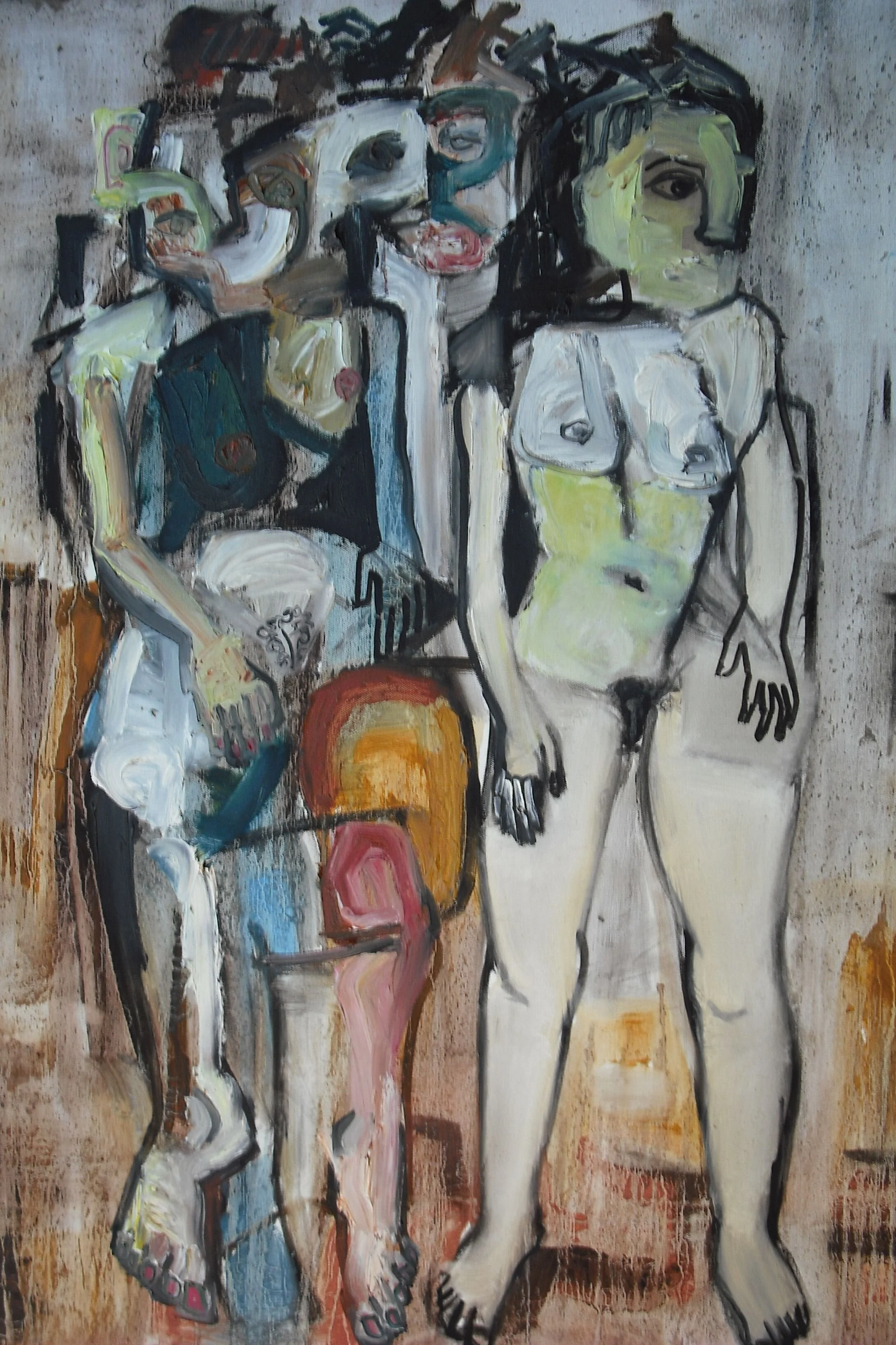 Figure - Shanti and her black dog.JPG