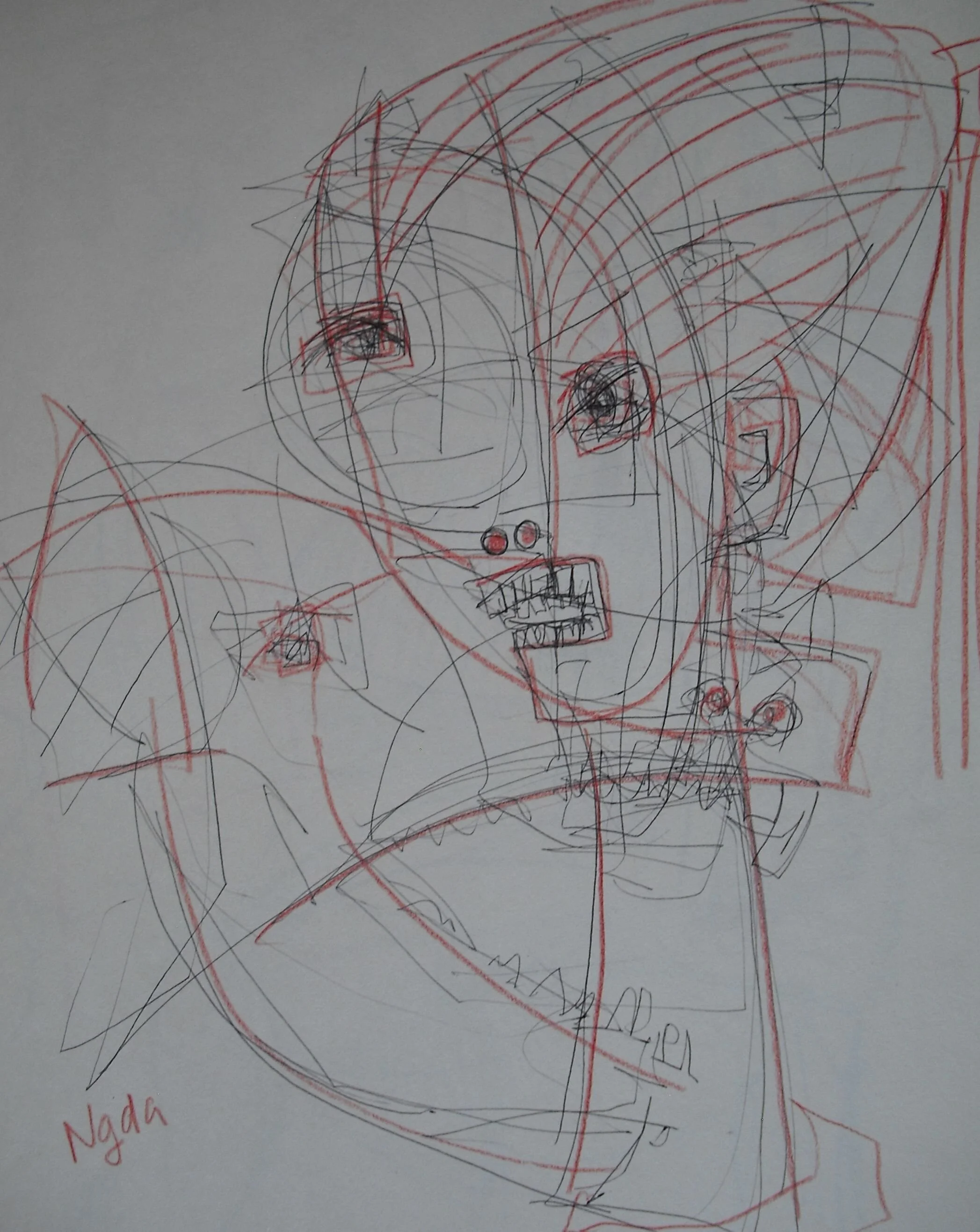 Barking Dog Scared Girl.JPG