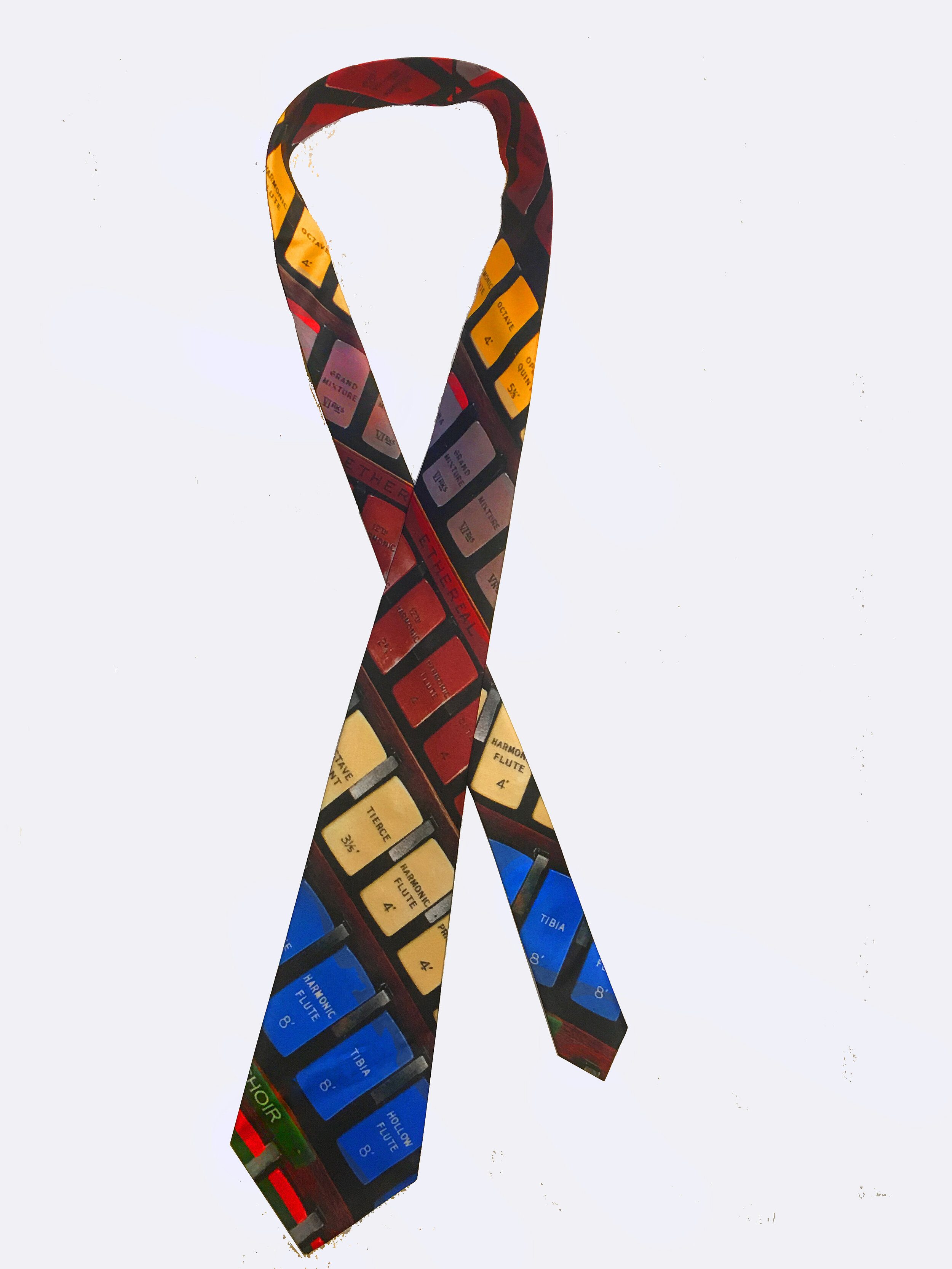 Wanamaker Organ Neck Tie!