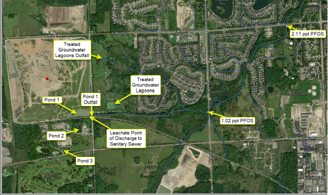 Violation Issued to Arbor Hills for PFAS Discharges to Johnson Creek