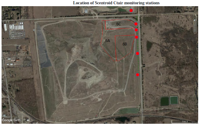 Perimeter Monitoring at the Arbor Hills Landfill