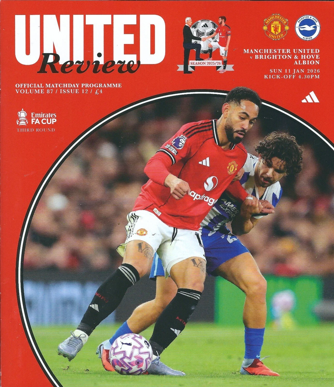 11 January 26 v Manchester United (FAC) W 2-1