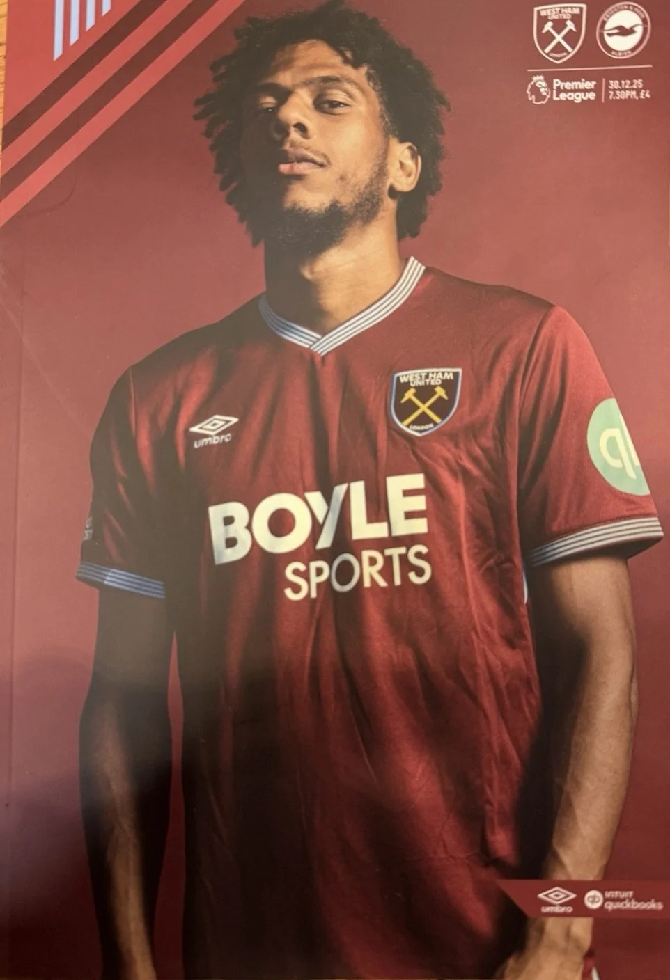 30 Dec 25 v West Ham United D 2-2