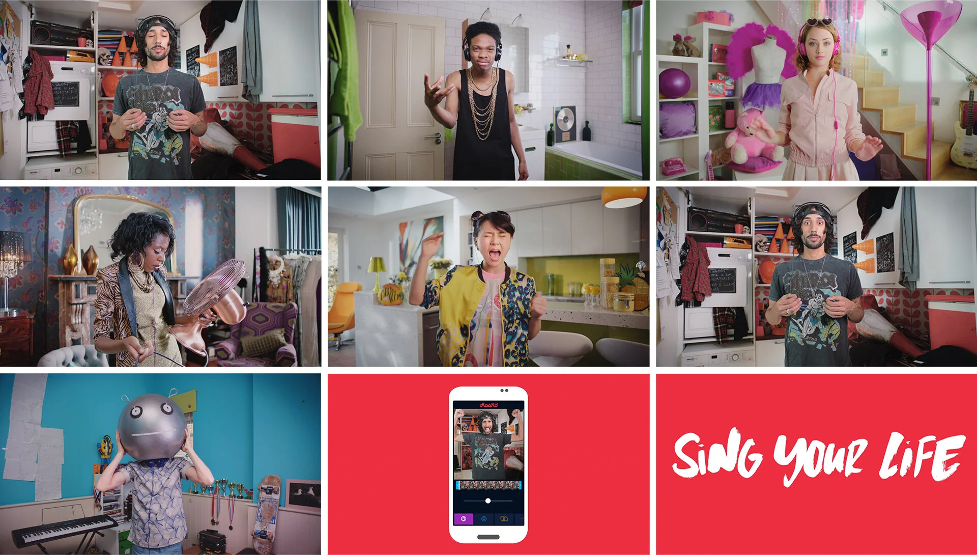  Set in a series of domestic suburban environments the spot riffed on the dramatic tension of getting ‘amped up’ for that big performance. 