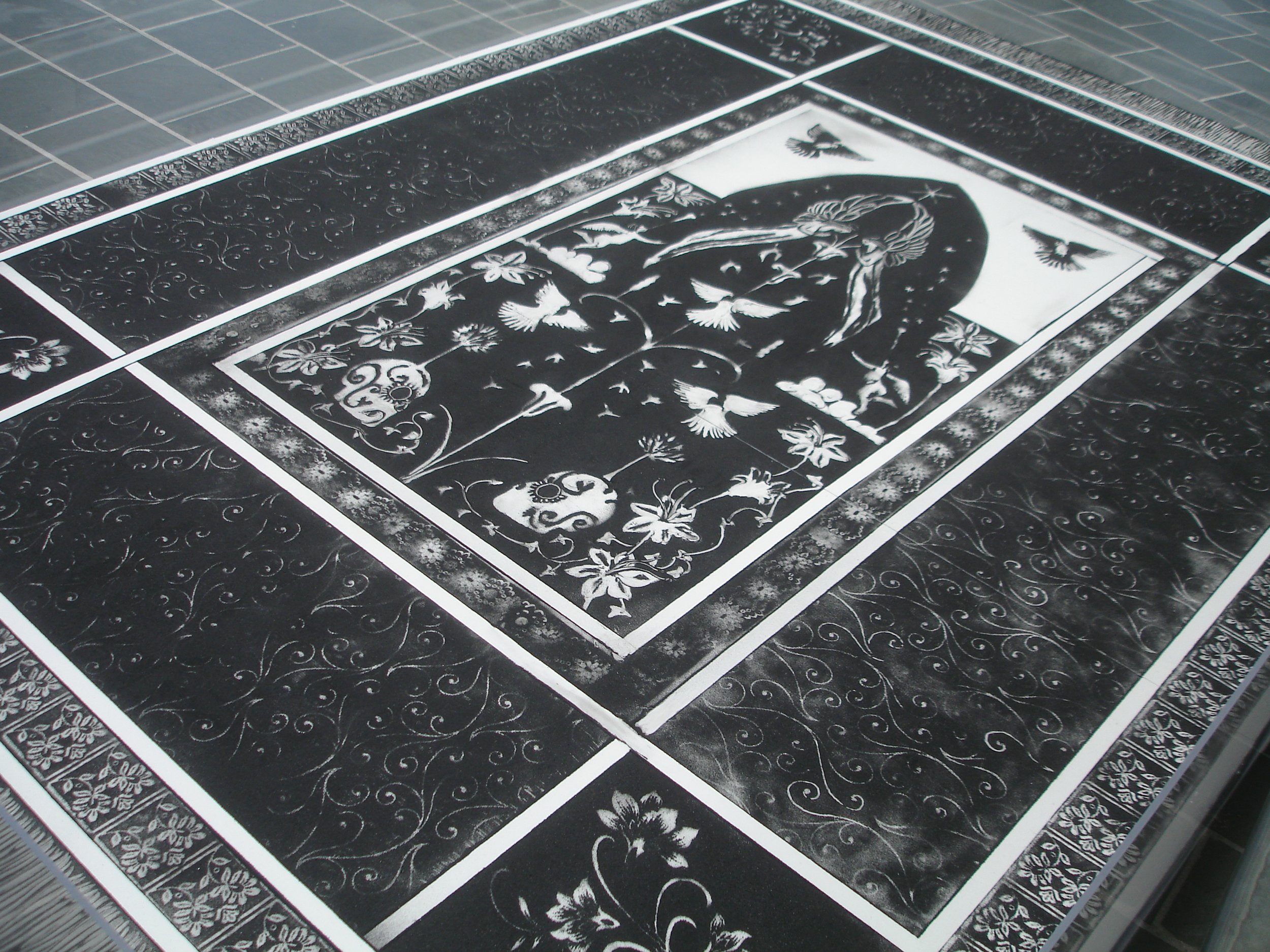 Celestial Dust Carpet, Tate St.Ives, 2007