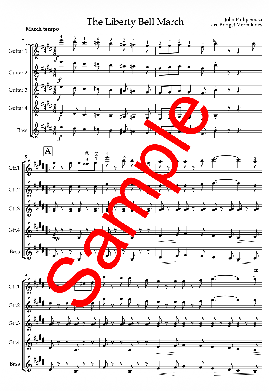 Liberty Bell - Four Guitars and Bass Sample.png
