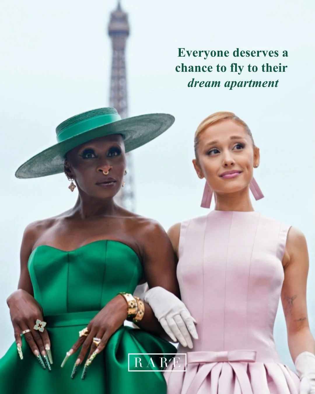 There&rsquo;s no place like home 🫧🪄 

It&rsquo;s time, it&rsquo;s officially Wicked Eve! Whether you&rsquo;re team pink or green, your humble abode awaits. 

So come along with Rare and follow the yellow brick road 💛✨