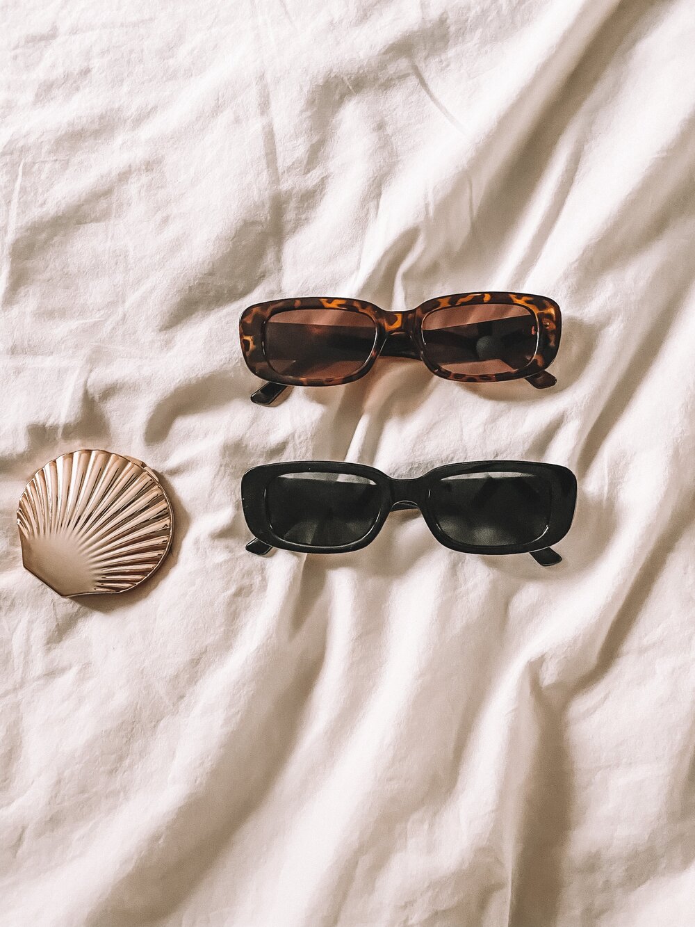 Rectangle sunglasses retro
