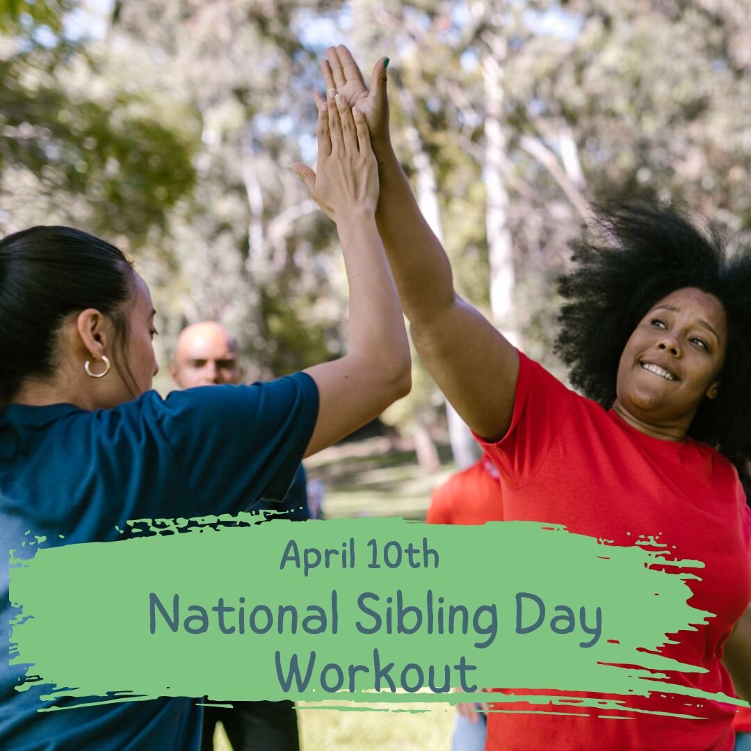 Get ready to celebrate the ultimate tag-team duo &ndash; it's National Sibling Day on April 10th! 

Hey there, fitness fam! We've got an exciting treat lined up for you and your favorite workout partner... your sibling! We're turning up the sibling s