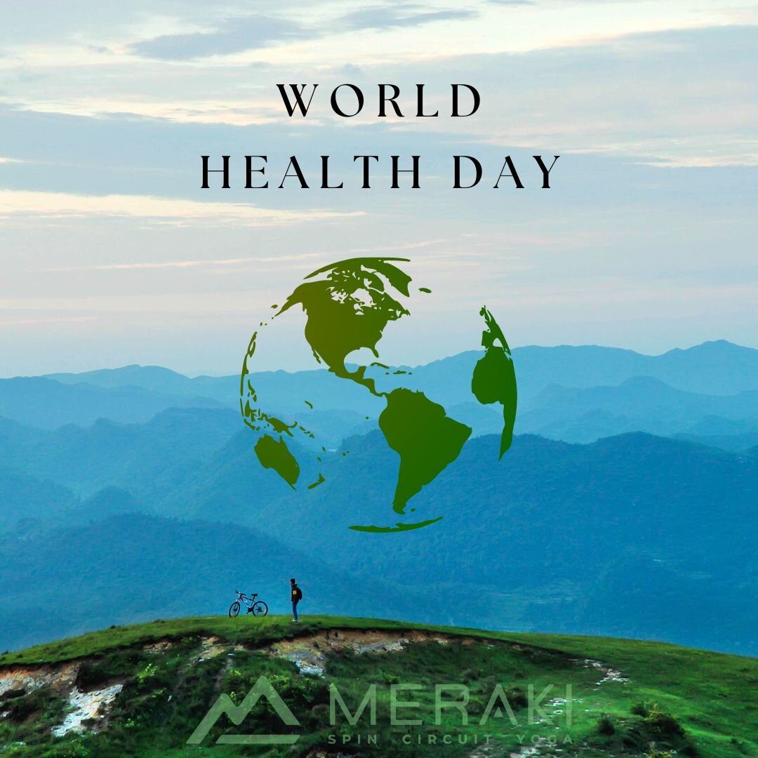 🌟 Happy World Health Day! 🌟

Today, we celebrate the gift of health and well-being. 💪 At Meraki, we believe that fitness isn't just about looking good; it's about feeling fantastic inside and out! Join us in embracing a healthier lifestyle today a