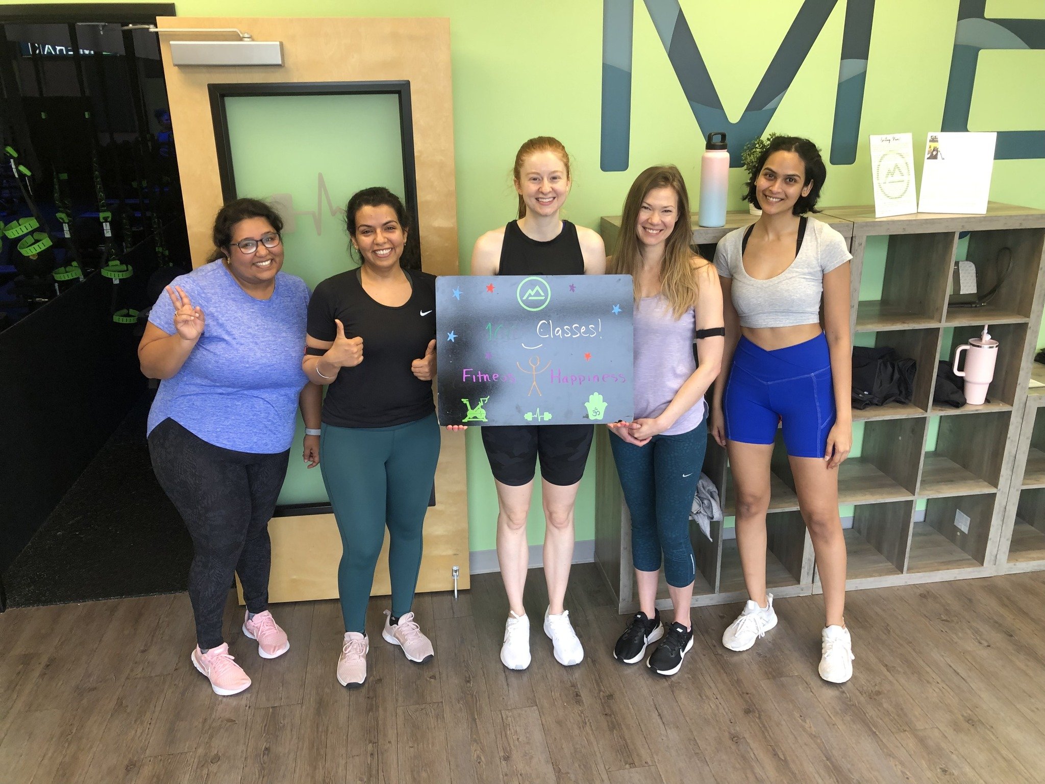 CONGRATULATIONS Marisa for completing your 100th class! What an incredible achievement! Not only have you reached a milestone in terms of numbers, but you've also undoubtedly experienced countless personal victories along the way - from breaking thro