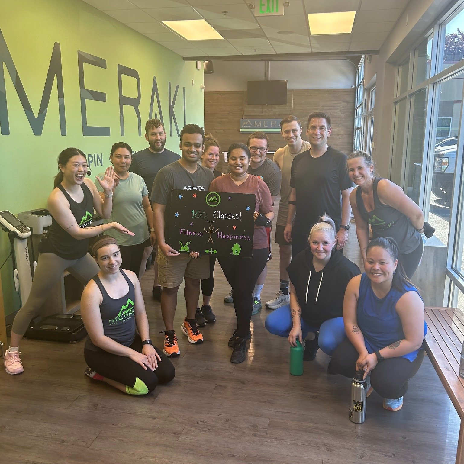 Having a workout partner is a great way to stay motivated and consistent! Sanket &amp; Vish are always working hard and encouraging each other and we are so excited to celebrate their 100th class milestone! CONGRATULATIONS!!! Thank You for being part