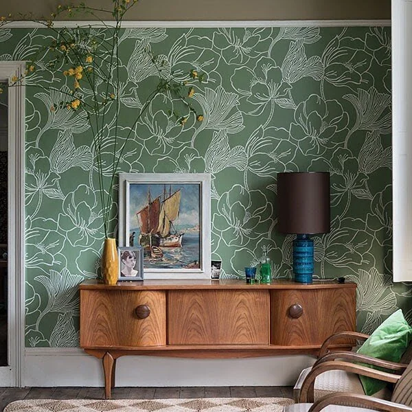 WALL ENVY | The Brass Nest has a serious love for all things wallcovering! It adds instant style, depth and personality to a space and we adore it. Take a look at the BEST SELLERS from @farrowandball this year. Let us know your favorite! #thebrassnes