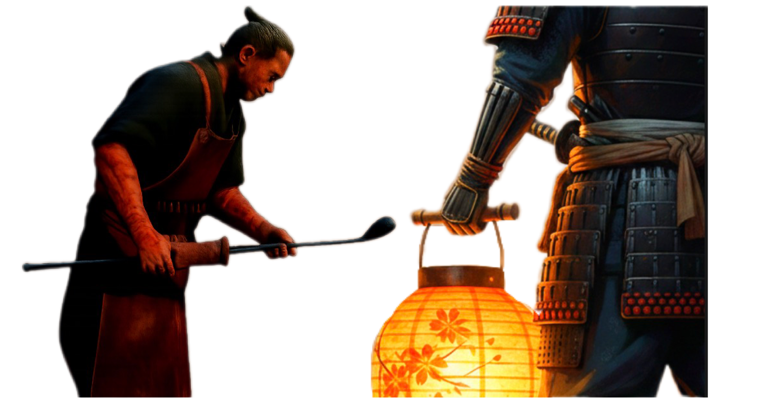 Samurai Forest Greeting