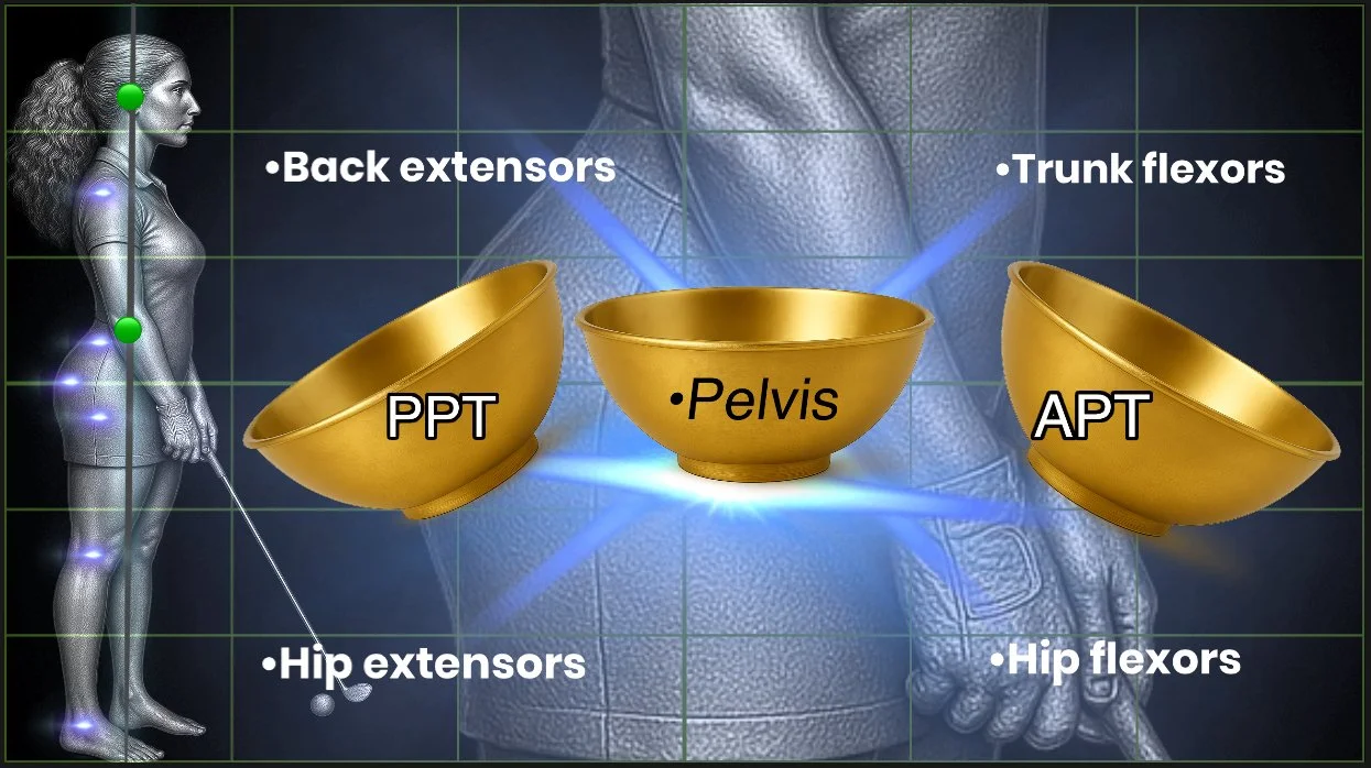 Posterior vs Anterior Pelvic Tilt