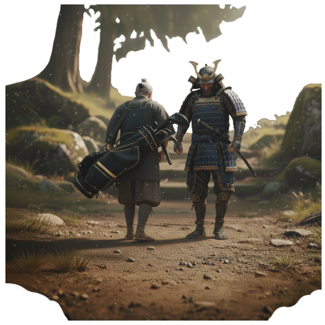 Samurai Forest Greeting