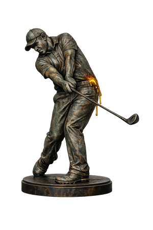 She know better than you golf visual