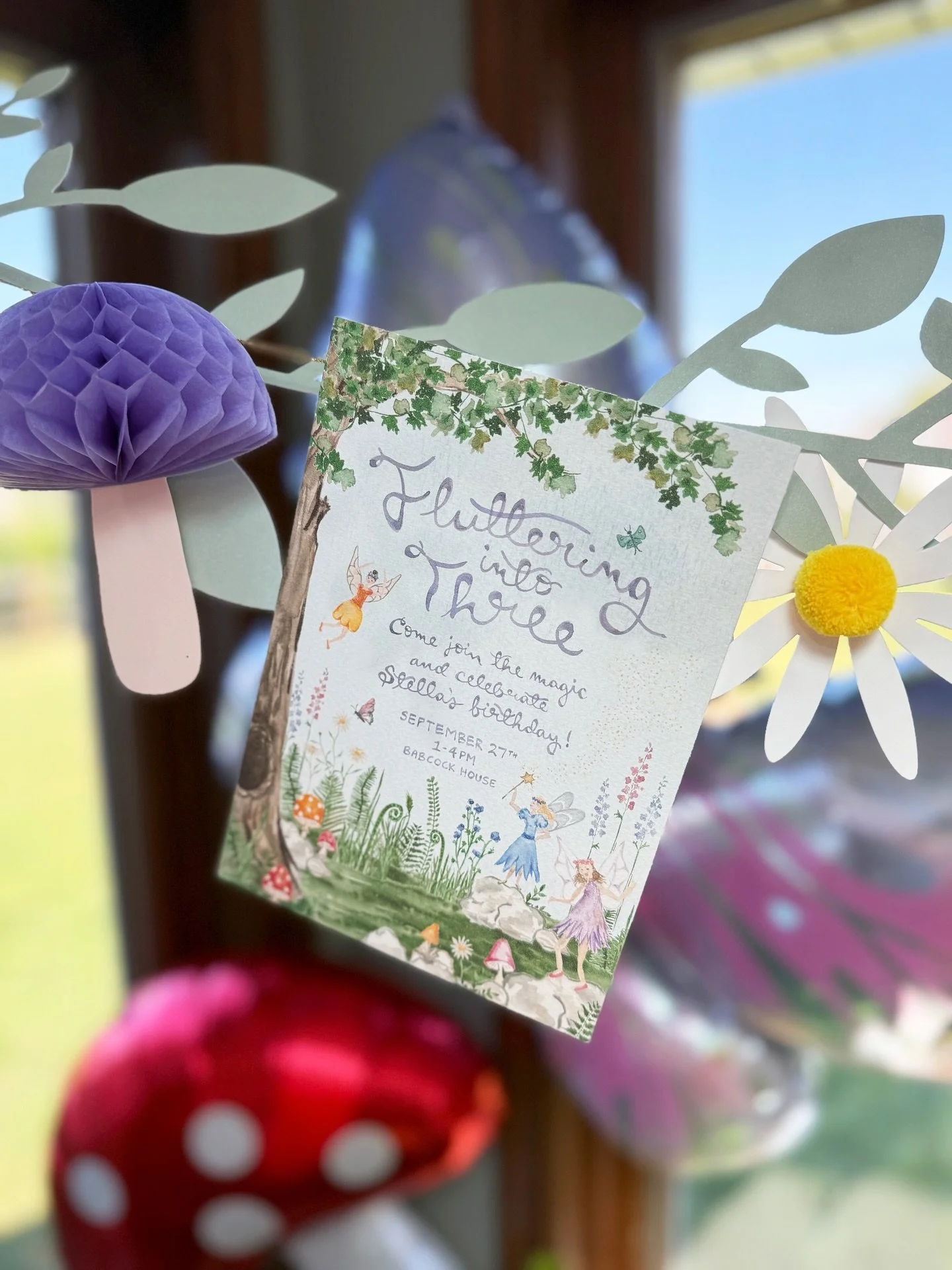 Fluttering into three ~ a fairy-themed birthday for our magical girl, with wings, wands &amp; plenty of pixie dust 🧚&zwj;♀️🎂🍄💜✨🦋

#fairybirthday #fairytheme #watercolorillustration #birthdayinvitation #thirdbirthday #eventillustration #partyinsp