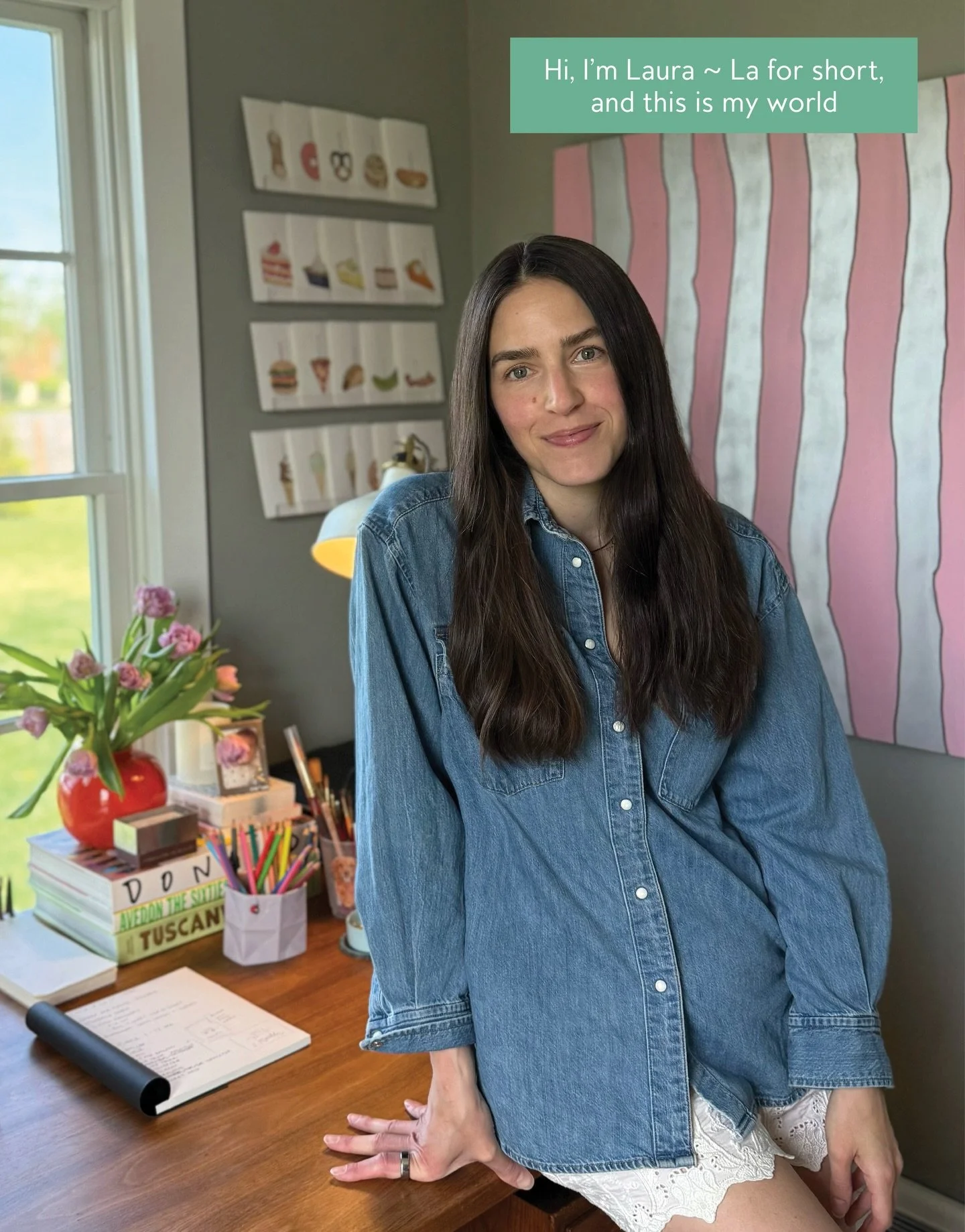 A little intro, long overdue 💗

#watercolorillustration #illustrator #stationerydesign #creativestudio #thelandofla​​​​​​​​​​​​​​​​