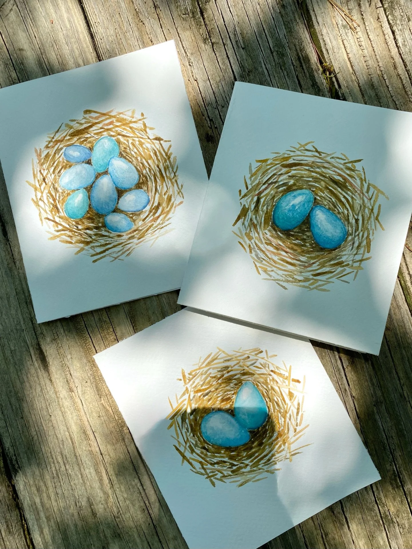Mother&rsquo;s Day giveaway 🪺 I made this nest card for a few of the moms in my life one Mother&rsquo;s Day ~ each nest hand-painted, each egg representing one of their kids.

I&rsquo;ve thought about bringing it back every year since. So this year,