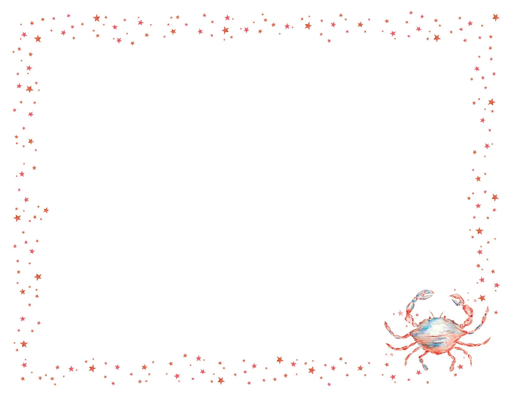 Cancer (The Crab) Notecard Set