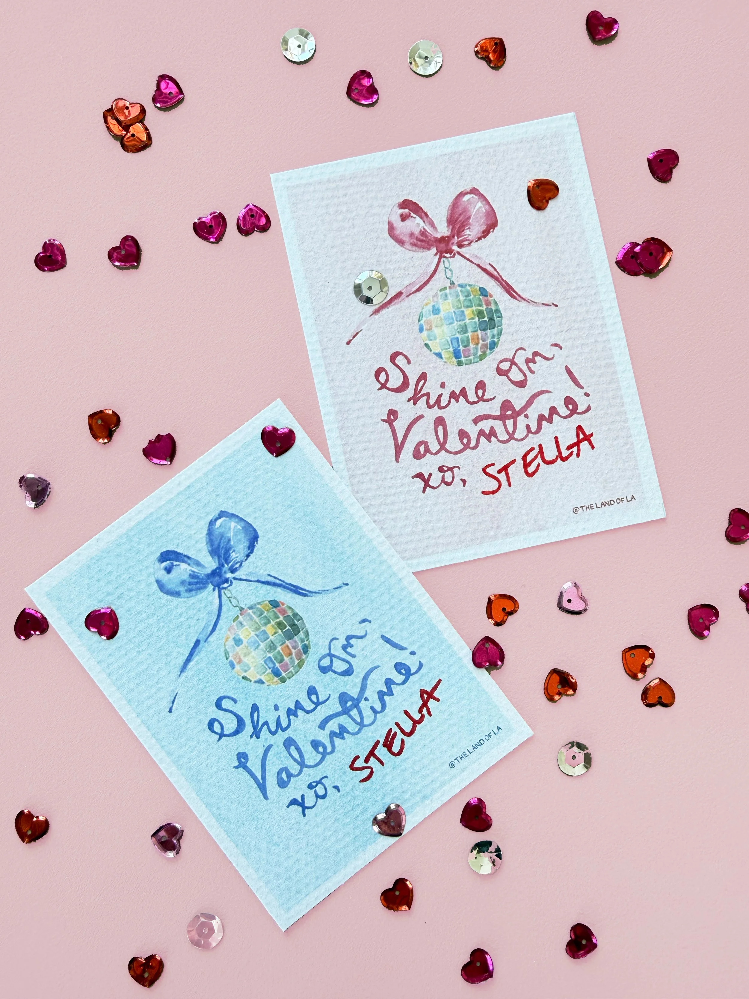 Disco Ball Kids Valentine