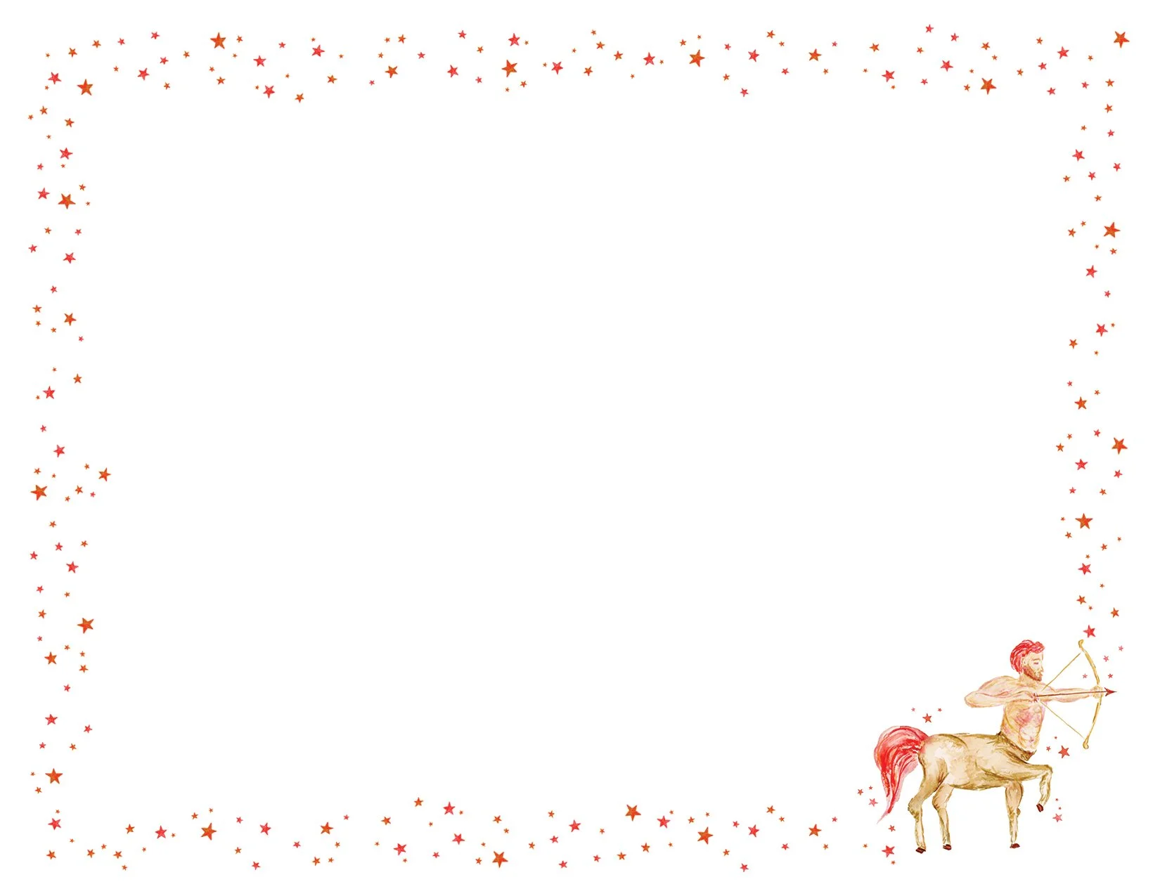 Sagittarius (The Archer) Notecard Set
