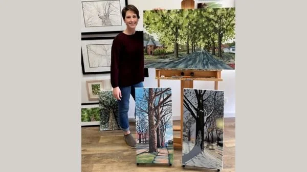 Memory Café: Guided Landscape Painting with Leslie Calimeri