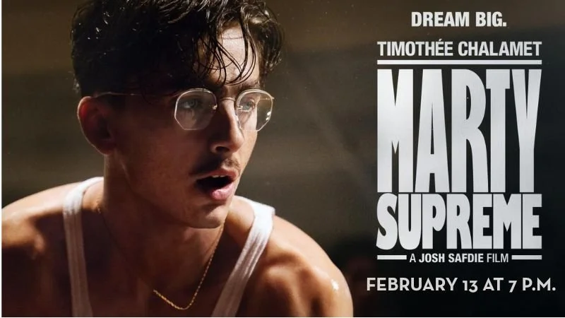Marty Supreme Email Banner