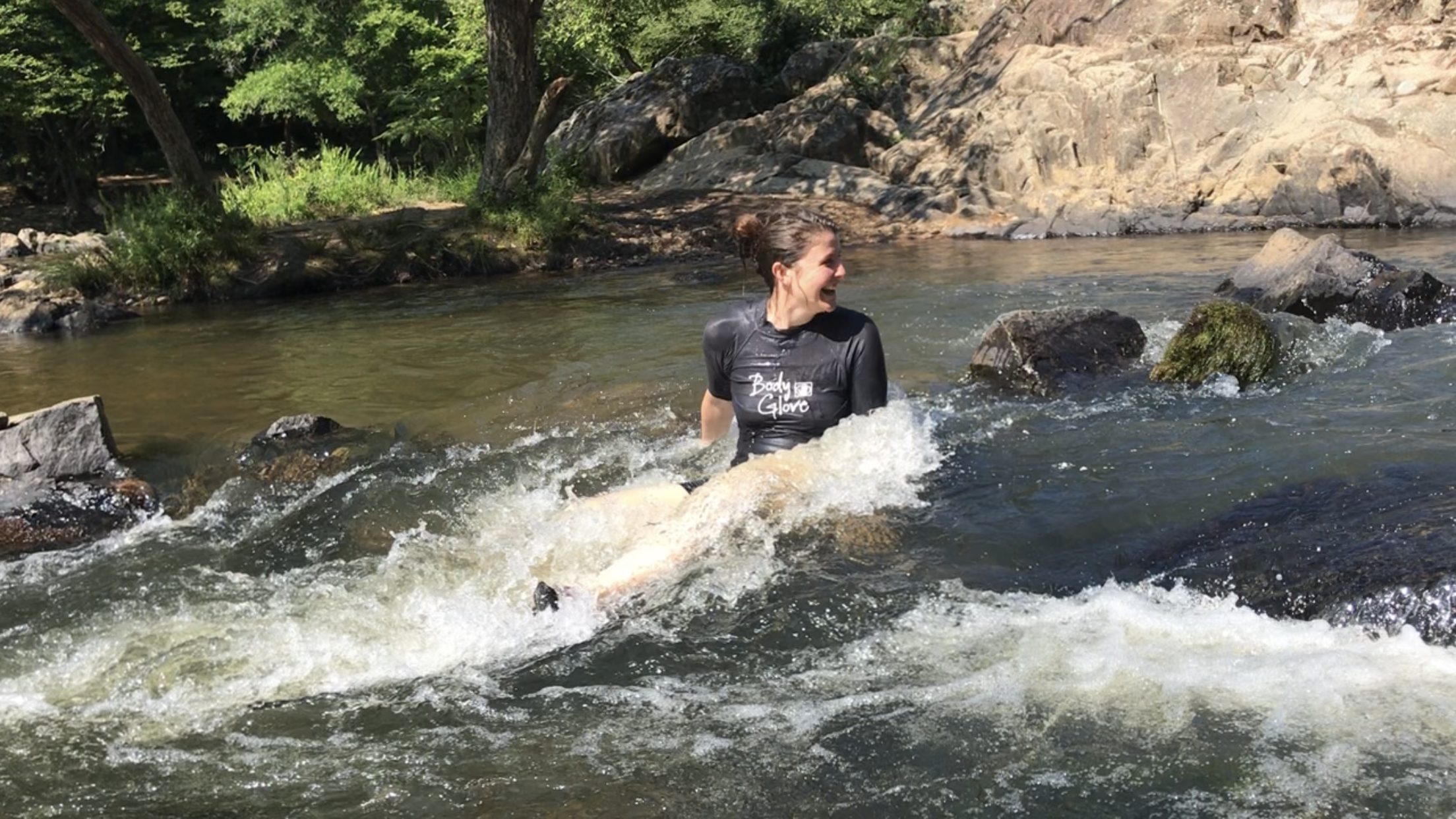 Slowing down and playing in nature is healing